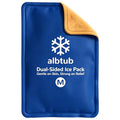 Dual-Sided Ice Pack for Injuries Reusable, 8"×12" Soft Gel Cold Compress - size: Standard M