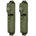 WYNEX Tactical Molle Accessory Pouch, Backpack Shoulder Strap Bag Shoulder Tape Additional Bag Multifunctional Hunting Tools Pouch - color: Army Green - 2 Packs