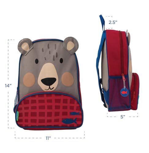 Stephen Joseph Little Sidekick Backpack, Toddler Backpack for Little Kids, Daycare and Preschool, Butterfly - color: Butterfly