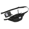 4Monster Hiking Waist Packs Portable,Water Resistant Fanny Bag with Adjustable Strap,Lightweight Crossbody Chest Bag Slim Bag - color: Grey