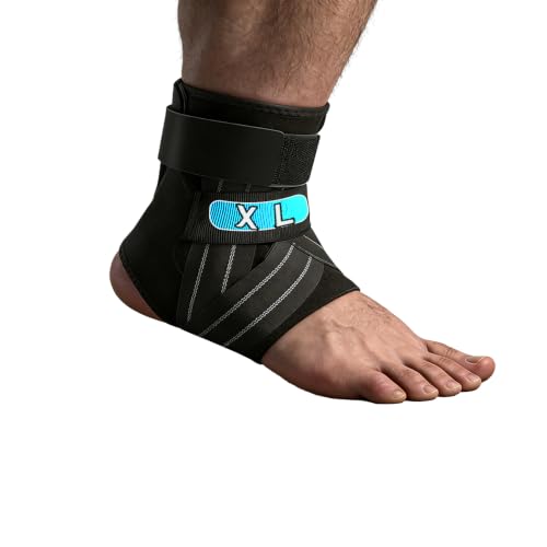 Plus Size Sprained Boot & Peroneal Tendonitis Brace, X-Large, Right - size: X-Large