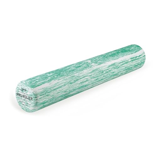 OPTP PRO-ROLLER Standard Density Foam Roller – Round, Green, 36" x 6" - style: Green, 36" x 6", Standard Density