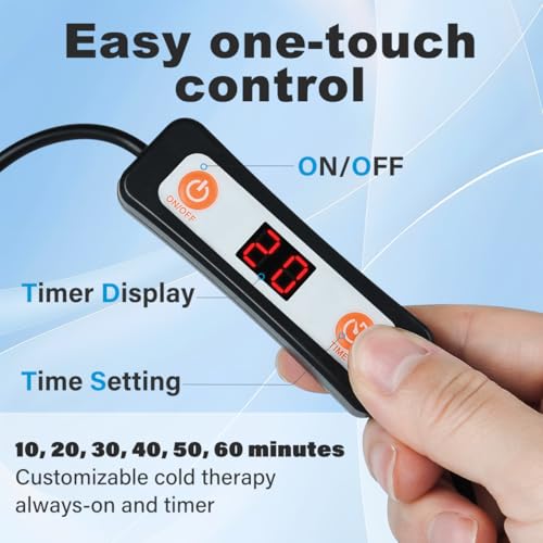 Ice Machine for Knee After Surgery, Cold Therapy Machine System for Knee - size: 14-Quart, style: Joint Pad