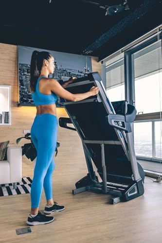 Xterra Fitness Sport Series Premium Folding Smart Treadmill, Handlebar Speed and Incline Controls, Large XTRASoft Cushioned Running Deck, Built-in FTMS-Enabled Bluetooth with XF Connect Fitness App - style: TRX4500