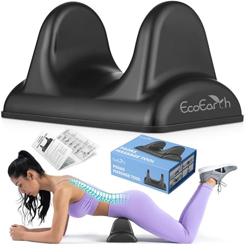 Psoas Release Massage Tool, Lower Back & Hip Flexor Muscle Massager - style: Anti Slip Base