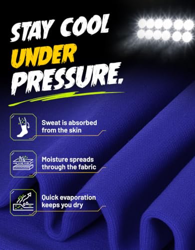 Football Leg Sleeves Scrunch Style Calf Compression Sleeve Men One Size - color: Blue