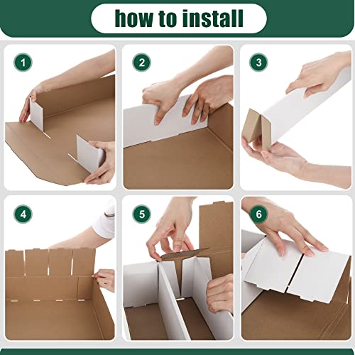 3 Pcs Trading Card Storage Boxes 5000 Count Card Organizer with Dividers