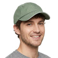 Waterproof Baseball Cap Running Hat Mens Womens Rain Hat Quick Dry Golf Hat with Sweatband Outdoor Breathable Sports Cap - color: Green