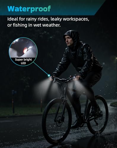 LED Flashlight Gloves with Toggle Switch, Gifts for Men Boyfriend Husband