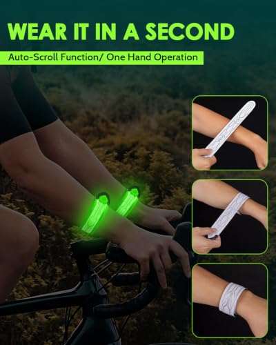Fitense 2 Pack Rechargeable LED Armband Gifts for Teen Girls Boys Kids - style: Modern