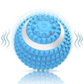 Uppye Vibrating Massage Ball for Pain Relif, Lacrosse Balls Deep Tissue Trigger Point Therapy for Plantar Fasciitis Pain Relief, Muscle Pain for Myofascial Release Ball - color: Blue