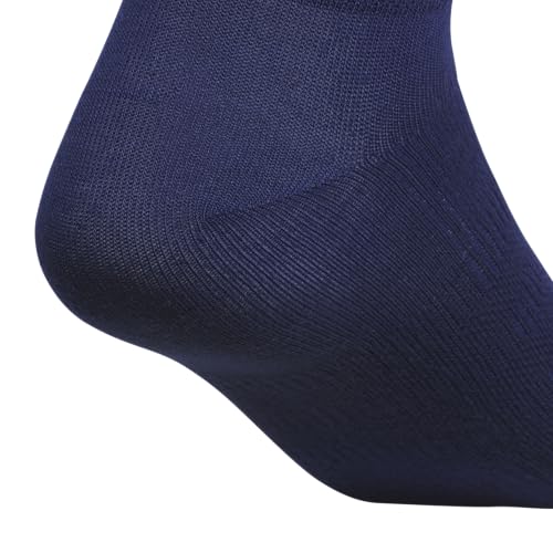 adidas Men's Superlite Low Cut Ankle Socks 6 Pairs - color: Dark Blue/Tech Indigo Blue/Crew Blue/3, size: Large