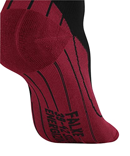FALKE Men's Impulse Running Socks, Knee High, Stabilizing, 1 Pair - color: Black (Black 3008), size: 6.5-9