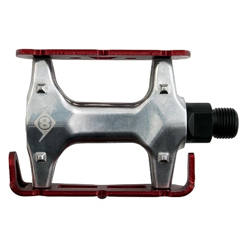 Origin8 Pro Track Light Pedals - color: Annodized Red