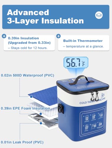 16QT Portable Cold Therapy Machine for Hip After Surgery
