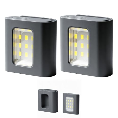 Yzoni 2 Pack Rechargeable LED Running Lights