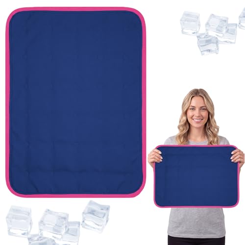 Fumete Extra Large Reusable Gel Ice Pack 20 x 24 Inch for Full Body Pain Relief, Hip, Shoulder, Knee, Back, Flexible Comfy Cold Pack Compress for Swelling, Bruises