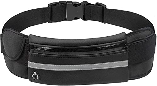 Armear Travel Belt Money Waist Pack - Hidden Waterproof Anti Theft Passport Security Fanny Pouch Wallet for Running Men Women