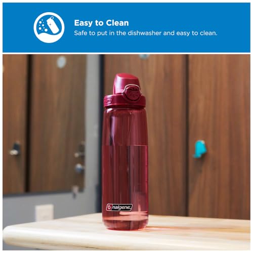 Nalgene On The Fly Bottle Replacement Lid - color: Beet Red/Red