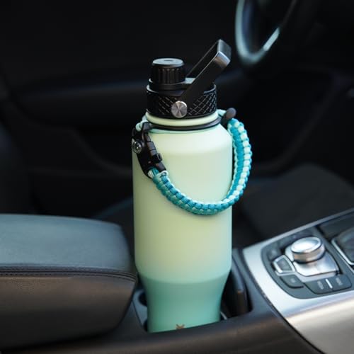 BJPKPK 23oz Insulated Water Bottle with Straw Lid, Stainless Steel Bottle - color: Mint, style: 23oz