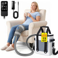 Cold Therapy Machine, 15QT Ice Machine for Knee After Surgery - color: White