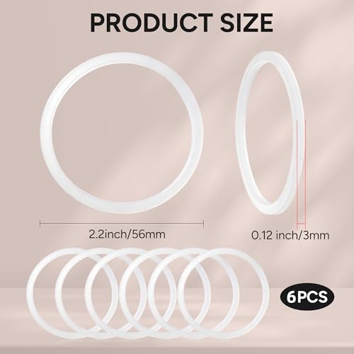 Rubber Gaskets Compatible with Hydro Flask Chug Coffee Lid Cap