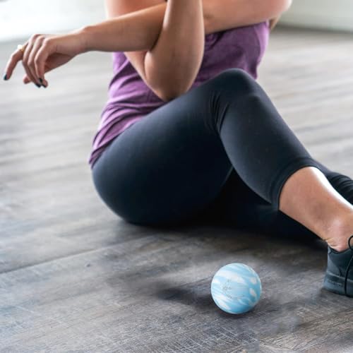 Massage Ball, Lacrosse Ball for Trigger Point Therapy - color: Blue