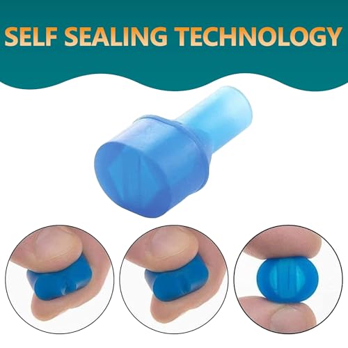 Bite Valve Replacement Mouthpieces for Camelbak and Most Brands Hydration Pack Bladder | BPA-Free | Bite Valve Kit
