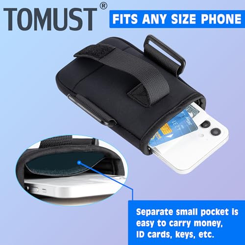 Phone Armband with Three Strap, Adjustable Running Arm Band