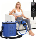Ice Machine for Knee After Surgery, 12H Cooling, Quiet Pump - color: Blue