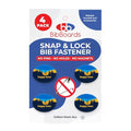 BibBoards bibSNAPS Race Bib Clips, Happy Hour, 4 Pack - color: Happy Hour