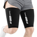 ComfiTECH Thigh Hamstring Ice Pack Wrap, Reusable Runner Sleeve, L, 2 Pack - size: Large