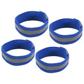 MECCANIXITY Reflective Bands for Arm Wrist Ankle - color: Dark Blue