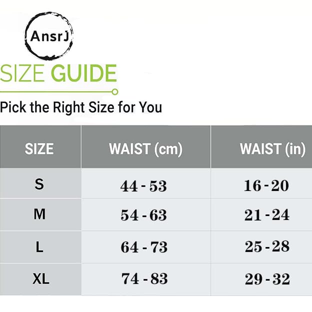 AnsrJ Slim Running Belt,Pockets with Zippers,Waist Pack for Phone Holder. - color: Blue, size: Small