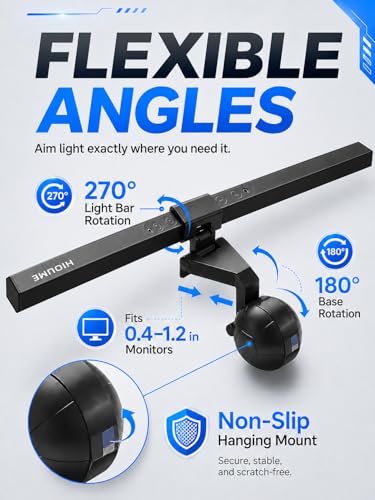 Computer Monitor Lamp, Screen LED Light Bar, USB Powered, No Screen Glare - size: For Desktop PC
