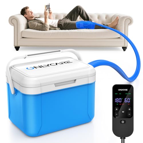 ONLYCARE Ice Machine for Knee After Surgery, Portable Cold Therapy Machine