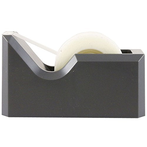 JAM PAPER Colorful Desk Tape Dispensers - Gray - Sold Individually - color: Grey, size: Pack of 1