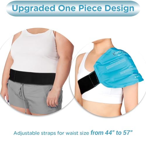 Comfytemp Large Ice Pack for Injuries Reusable Gel Back Pack Pain Relief