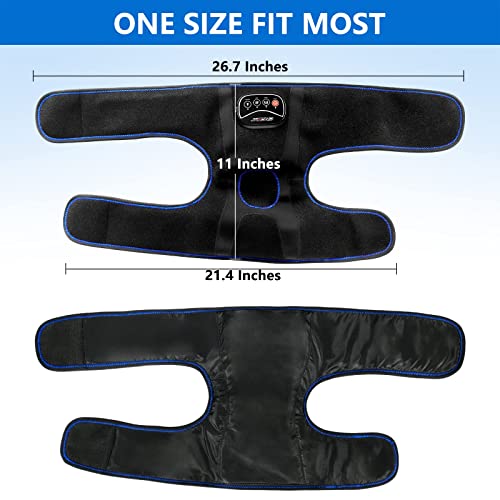 CINCOM Knee Massager with Heat and Air Compression for Pain Relief - size: Single Unit