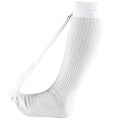 OTC Night Sock, Plantar Fasciitis, Achilles Tendonitis, Step Arch Tight Calf Muscle Support, White, Large - color: White, size: Large