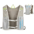 JEELAD Hydration Backpack Lightweight Vest for Hiking Trail Running Gear Cycling Marathon for Women Men - color: B - Grey (7L) - only Vest