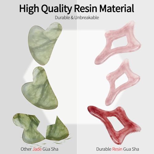 Body Gua Sha Tool Large Gua Sha Body Tool Cellulite Massage Tool (PINK) - color: Rose Pink
