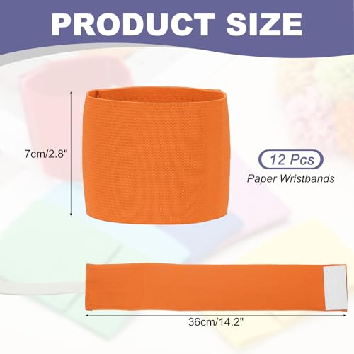 Soccer Captain Armband Elastic Wrist Arm Bands Adjustable Player Team Leader Anti-Slip Badge Sports Accessories - color: Orange