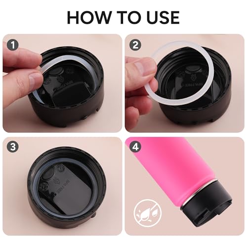Rubber Gaskets Compatible with Hydro Flask Chug Coffee Lid Cap