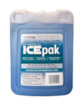 Cryopak ICEpak Hard Shell Reusable Ice Packs for Coolers and Lunch Box Use, Freezer Safe Gel Design, Professional Grade Cooling, Non-Toxic and BPA Free, Essential Travel Accessories - size: X Large (1 Pack)