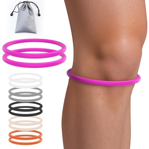 teyy 2PCS Patellar Tendon Support Strap for Knee Pain Relief (Purple) - color: Purple