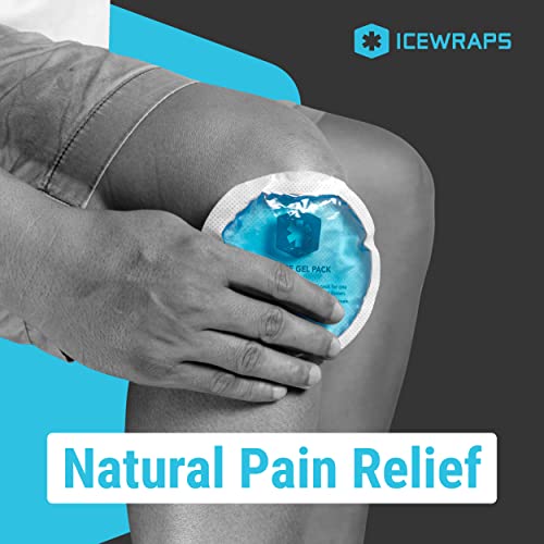 ICEWRAPS Reusable Ice Packs Compact in 4 Sizes, Soft Cooling Pack 7 Pack
