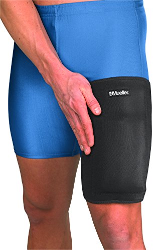 MUELLER Sports Medicine Reusable Cold/Hot Therapy Wrap, Ice Pack, Cold & Hot Packs for Injuries and Pain Relief, Black, Large