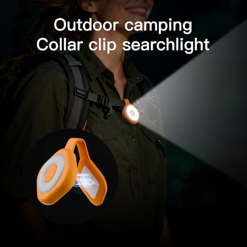 Running Lights for Runners, Magnetic Clip On Rechargeable 6 Modes - color: White