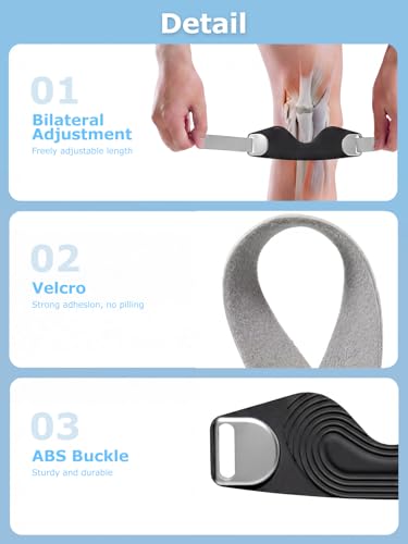 Patella Tendon Support Strap, Patella Knee Strap, Adjustable Knee Brace